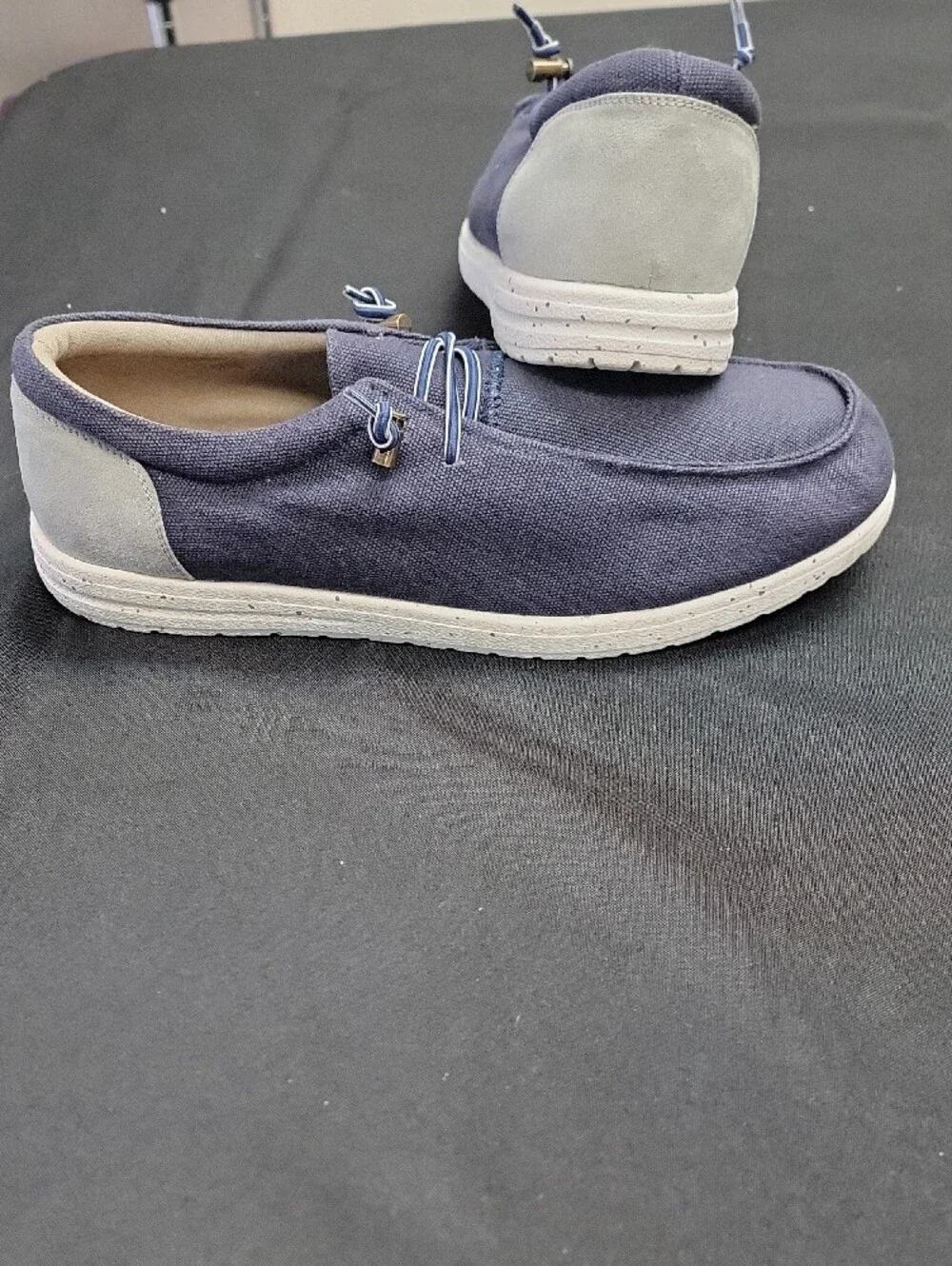 Sun + Stone navy canvas